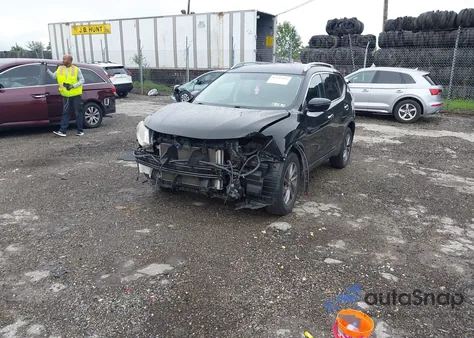 2016 Nissan Rogue Sl из США, поврежденный, VIN 5N1AT2MV8GC758606